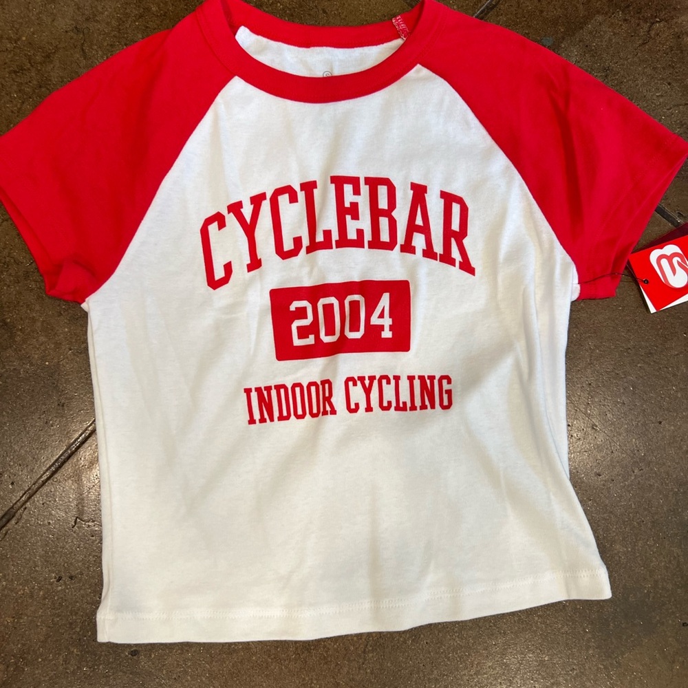 CycleBar Crop Tank